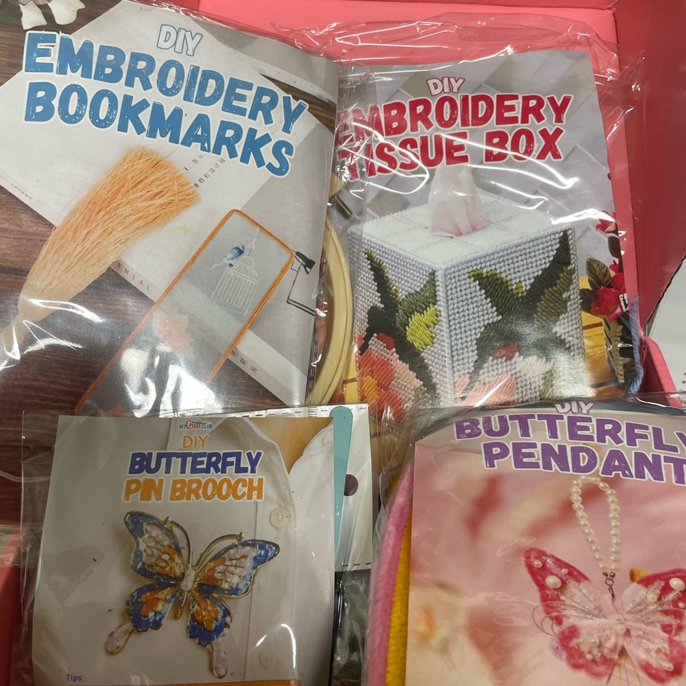 4 different craft kits